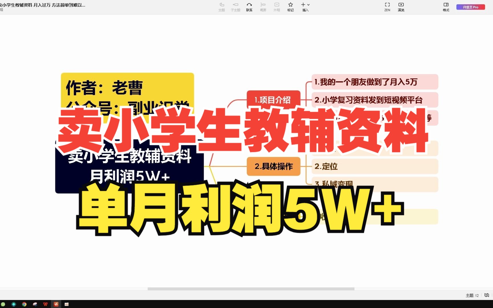 通过卖小学生教辅资料,单月利润做到5W+,如何玩的这么溜?哔哩哔哩bilibili