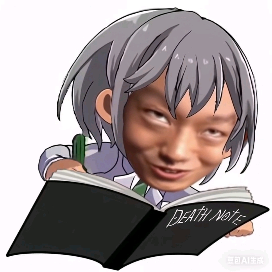 不知道因为写到什么而笑出来的高松灯,想必一定是在