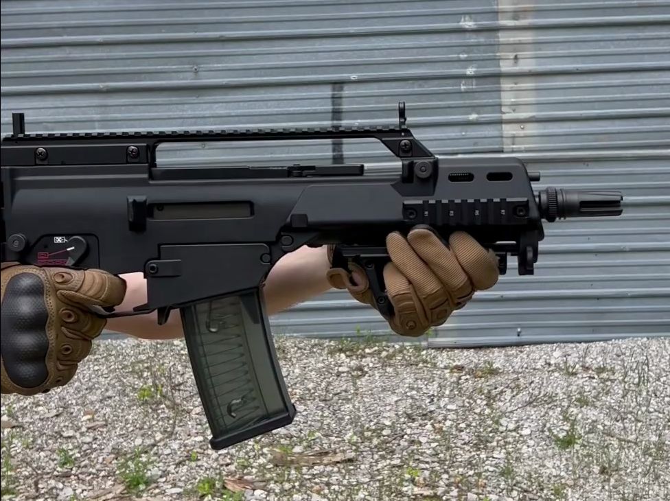 hk g36c突击步枪试射