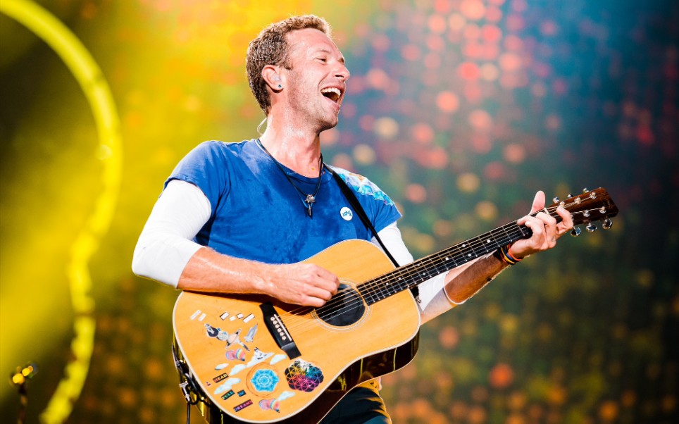 极限清晰度 coldplay-yellow 酷玩乐队满脑梦巡演bbc《yellow》现场