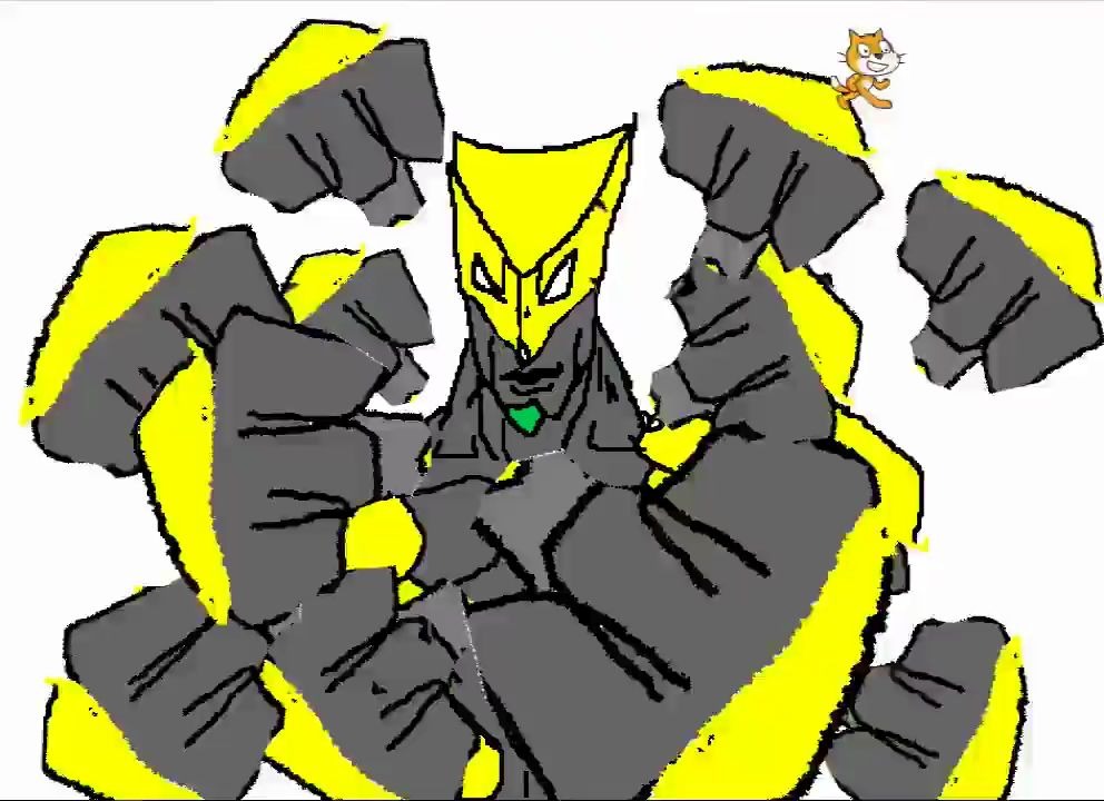 在?来看砸瓦鲁多,小拳拳锤你小胸口(scratch制作)