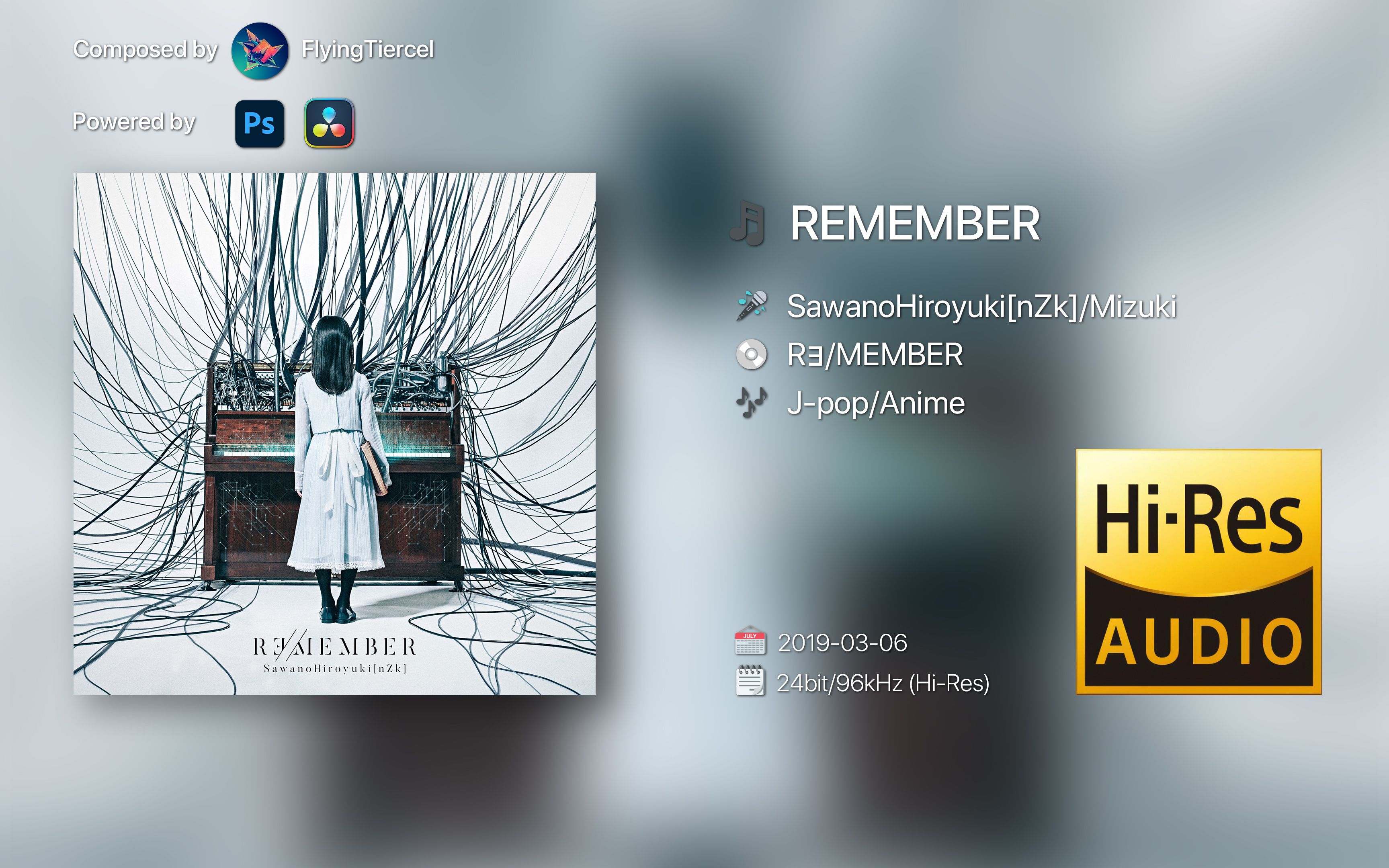 [图][4K Hi-Res] REMEMBER-泽野弘之/Mizuki [24bit/96kHz]