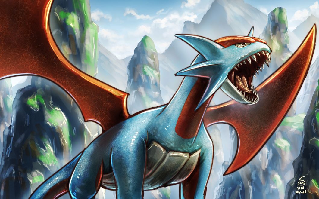 【熟肉】精灵宝可梦对战历史:暴飞龙 每一代都在报废敌人