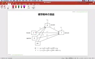 下载视频: 有调节的中介效应分析实例