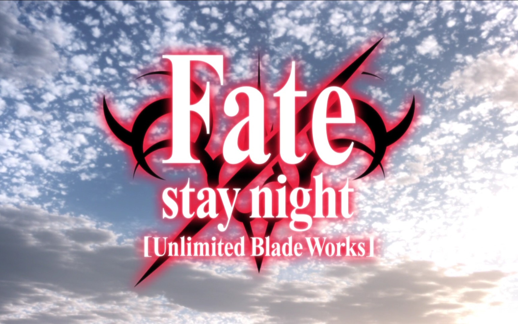 [图]【1080P+】Fate Stay Night[UBW]op1无字幕超清欣赏