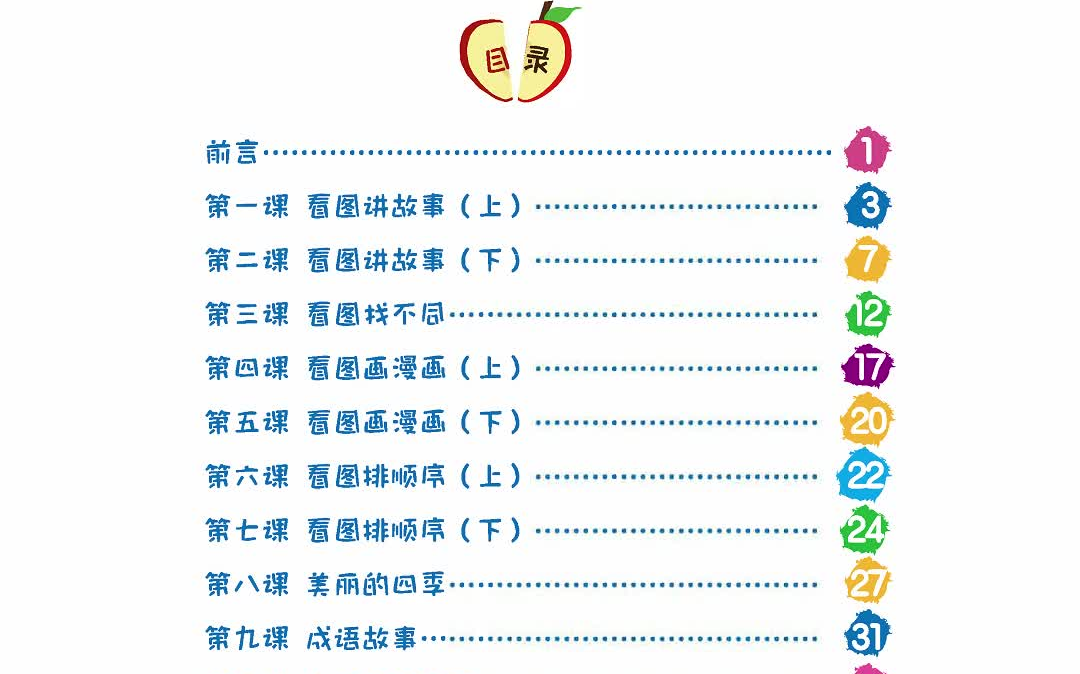 【电子版 可打印 可分享】一年级上册语文看图写话练习册,看图写话重点学习哔哩哔哩bilibili