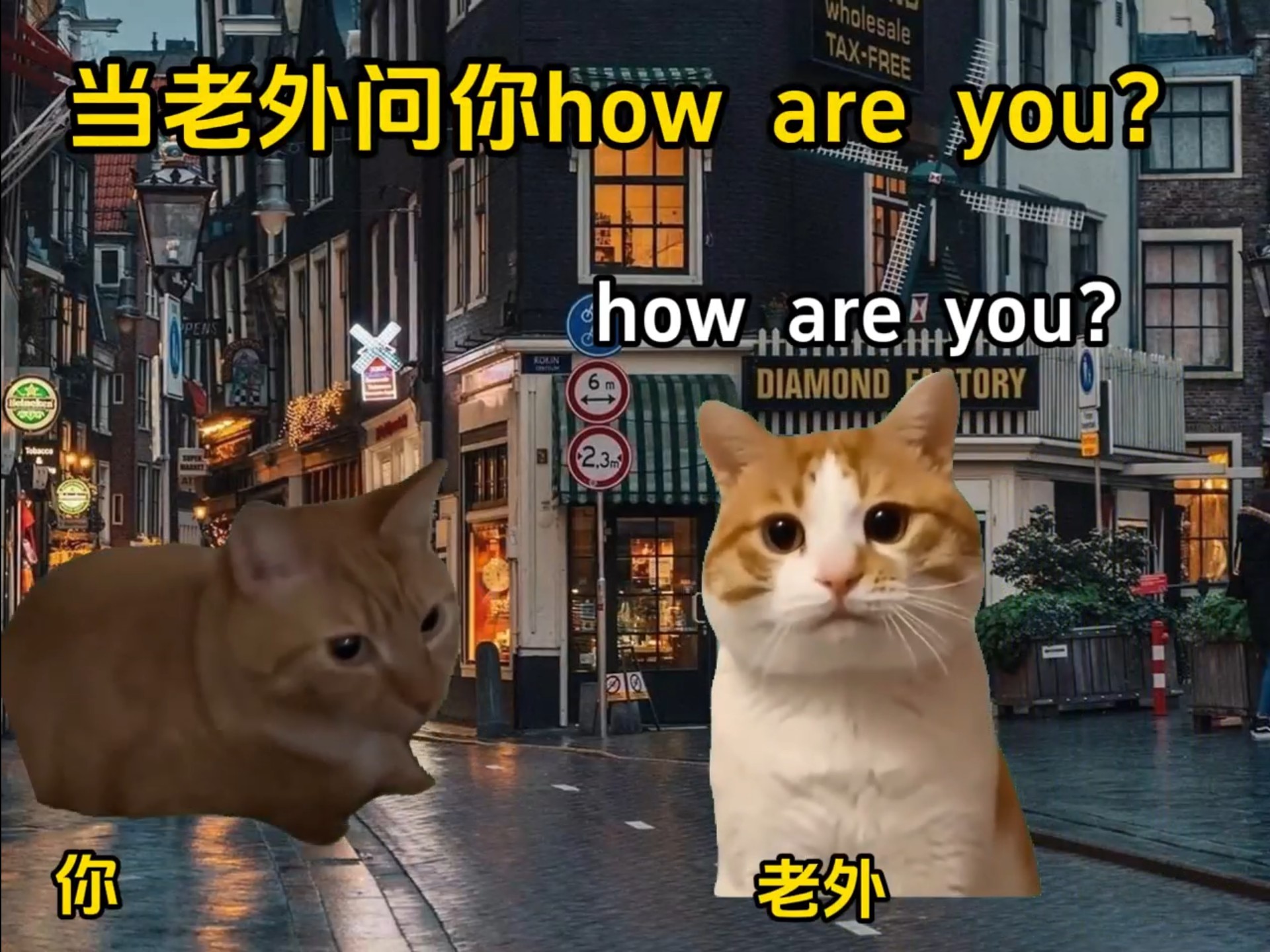 howareyou=howareyou怎么回答
