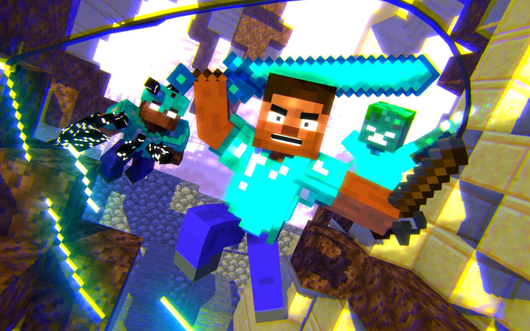 好看实用的pvp材质包 之烦人的村民