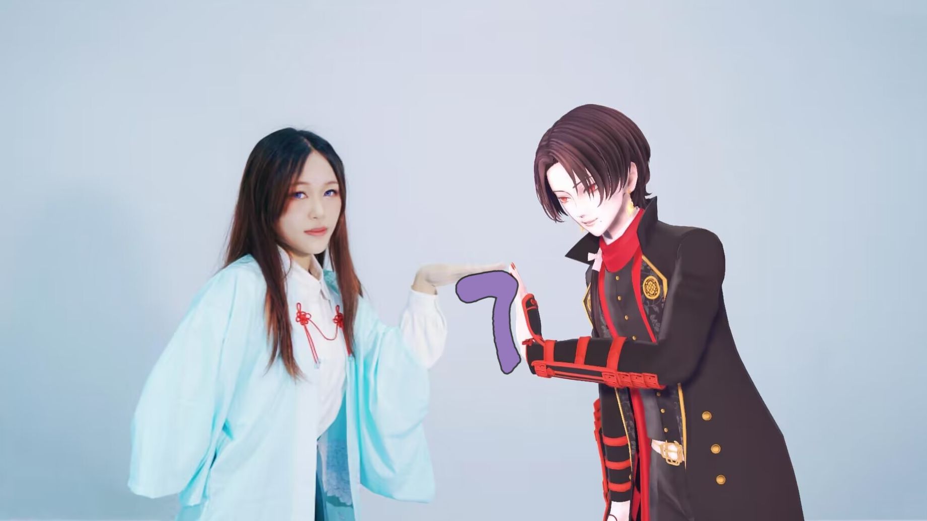 【刀剑乱舞中文版/审神者七周年】和近侍一起跳了