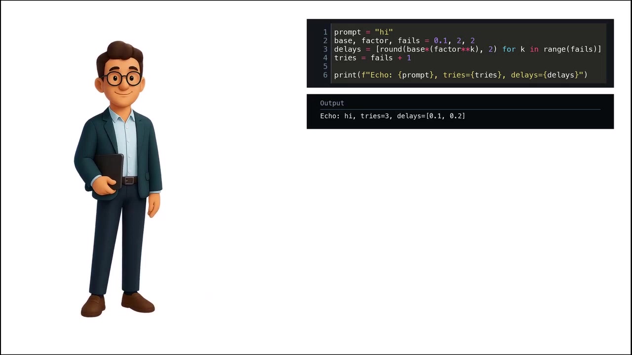 Python:修复网络不佳时不稳定的 LLM API 调用(超时、重试、故障转移与缓存)