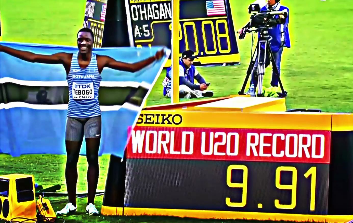 最嚣张的短跑小将,把牙买加运动员虐到流泪!