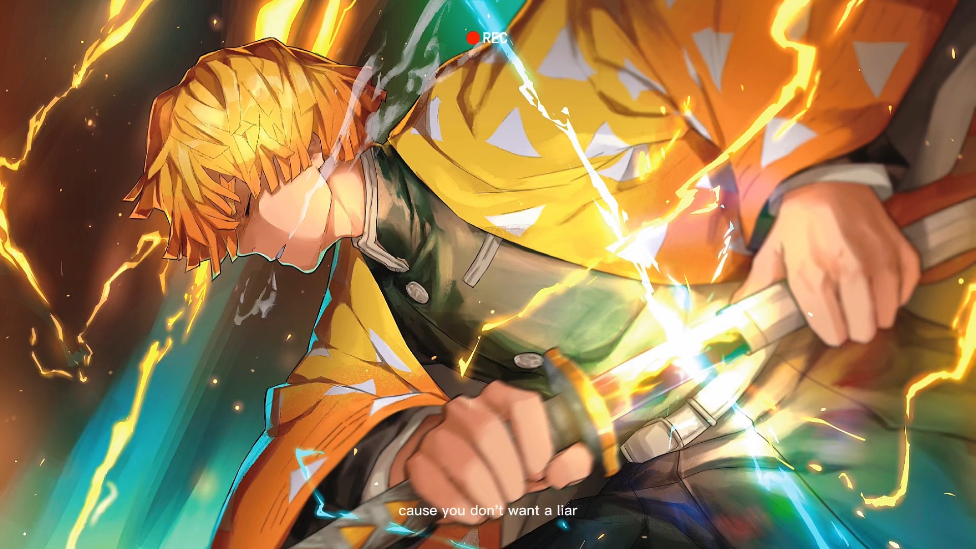 壁纸我妻善逸啊啊啊帅