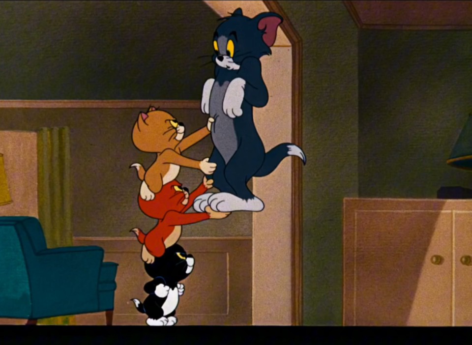 【猫和老鼠旧版】三只小猫1952