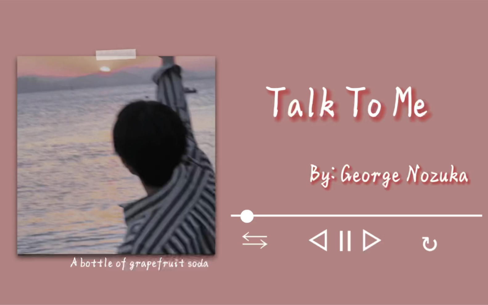 [图]【宝藏日推】温柔磁性 《Talk To Me 》| 欲望且温柔