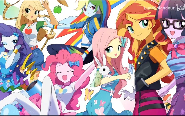 [图]My Little Pony、Angelic - Equestria Girls Forever