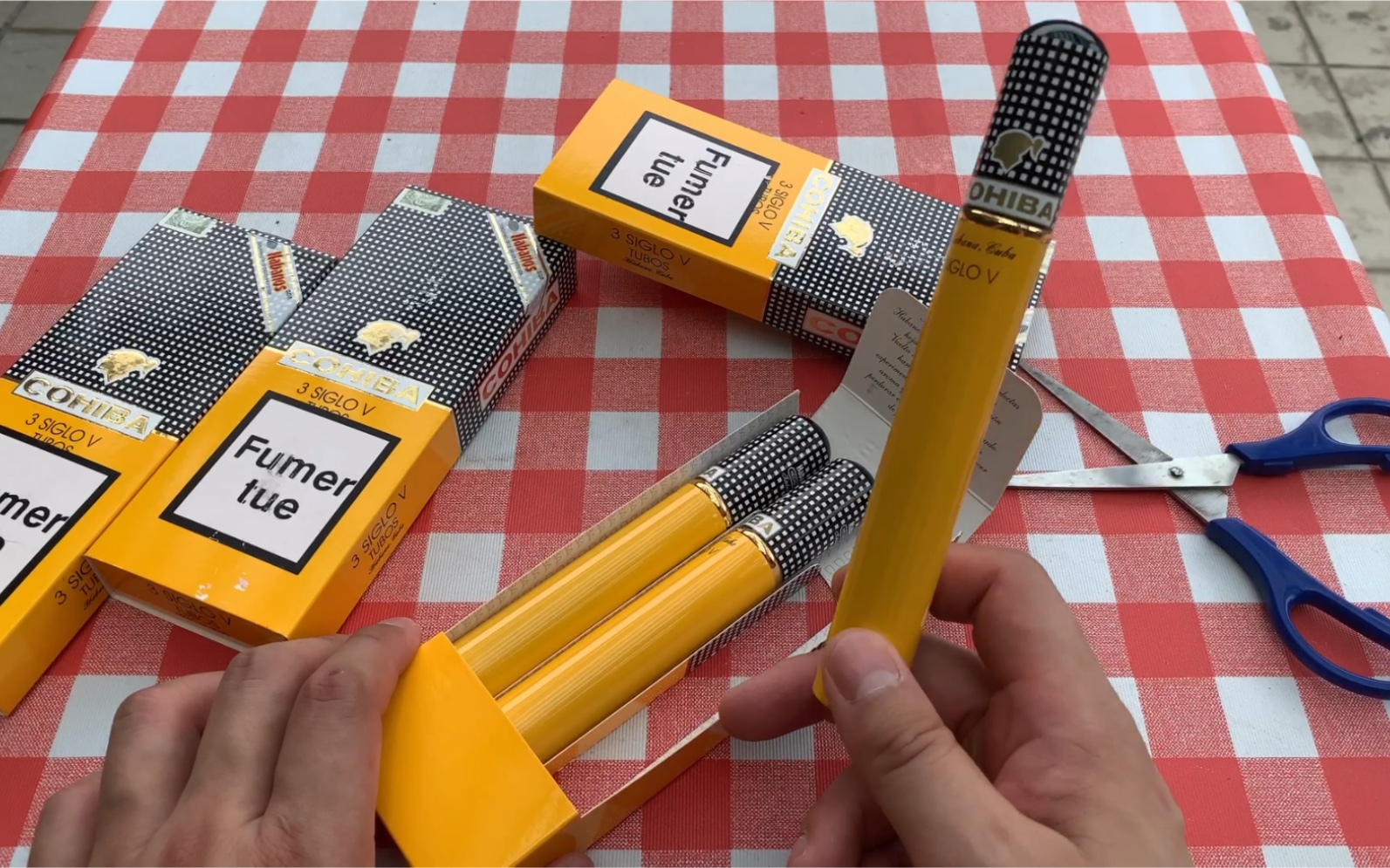 高希霸世纪五号开箱!