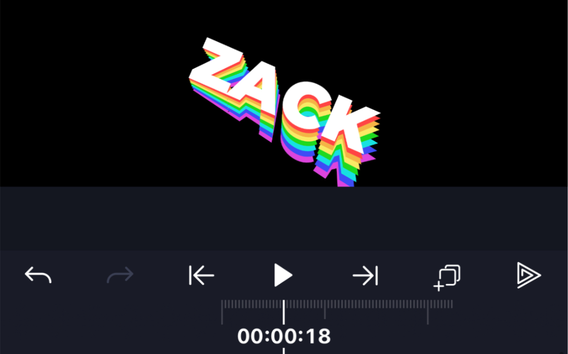 am教你使用alightmotion仿sc6ut卡通彩虹文字