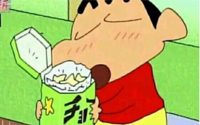 蜡笔小新吃的零食-桃哈多:巧克力味道饼干粟米星鳄鱼_哔哩哔哩_bili