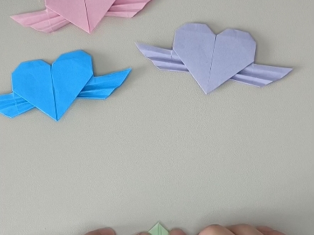 天使之心手工折纸教程,学会了送妈妈,送同桌#手工折纸#折纸#亲子活动