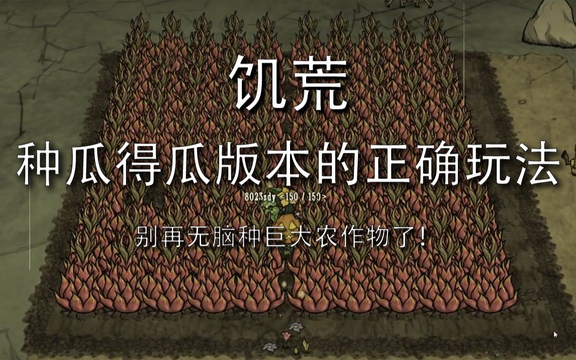 [图]【饥荒联机版】种瓜得瓜版本的合理种植建议 别再无脑种植巨大农作物了