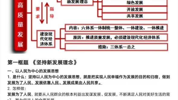 西安五大名校之铁一中十年政治老师给自己学生总结的政治知识高一必修一哔哩哔哩bilibili