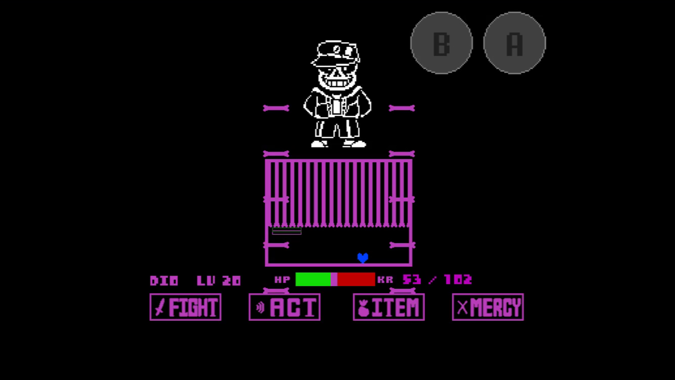 jojo版sans审判模拟器初见
