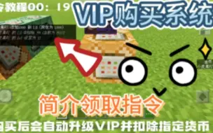 Download Video: 我的世界服务器打造：购买VIP自动扣除货币指令系统，三cd搞定