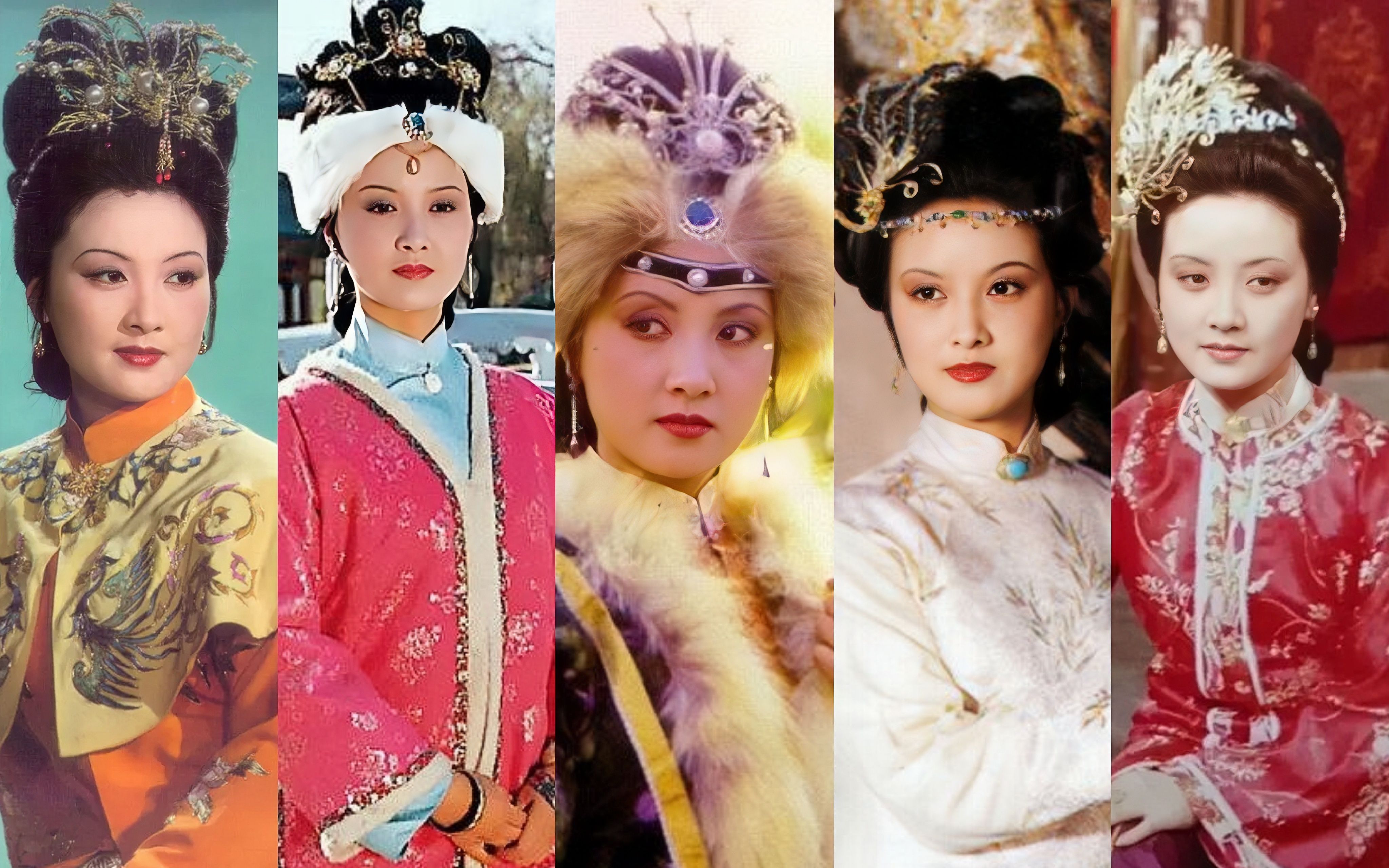87版红楼梦中王熙凤的服装介绍(上),她的每一次出场都赚足了回头率