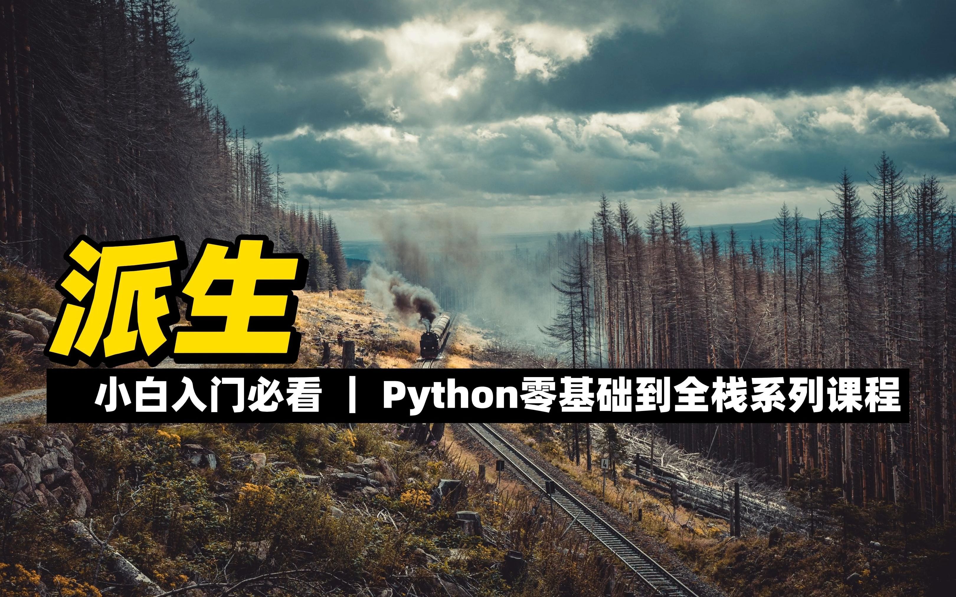 派生  《Python零基础到全栈系列》哔哩哔哩bilibili