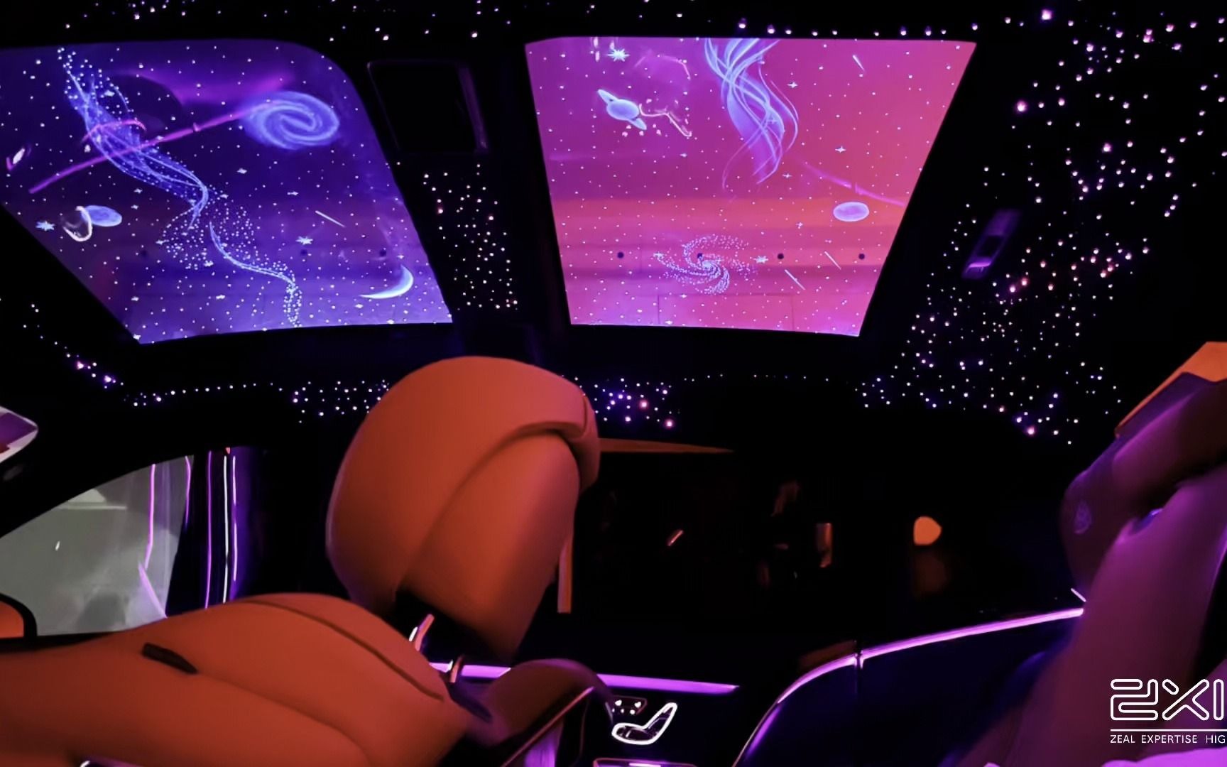 厦门尊享会 奔驰星空顶改装效果分享