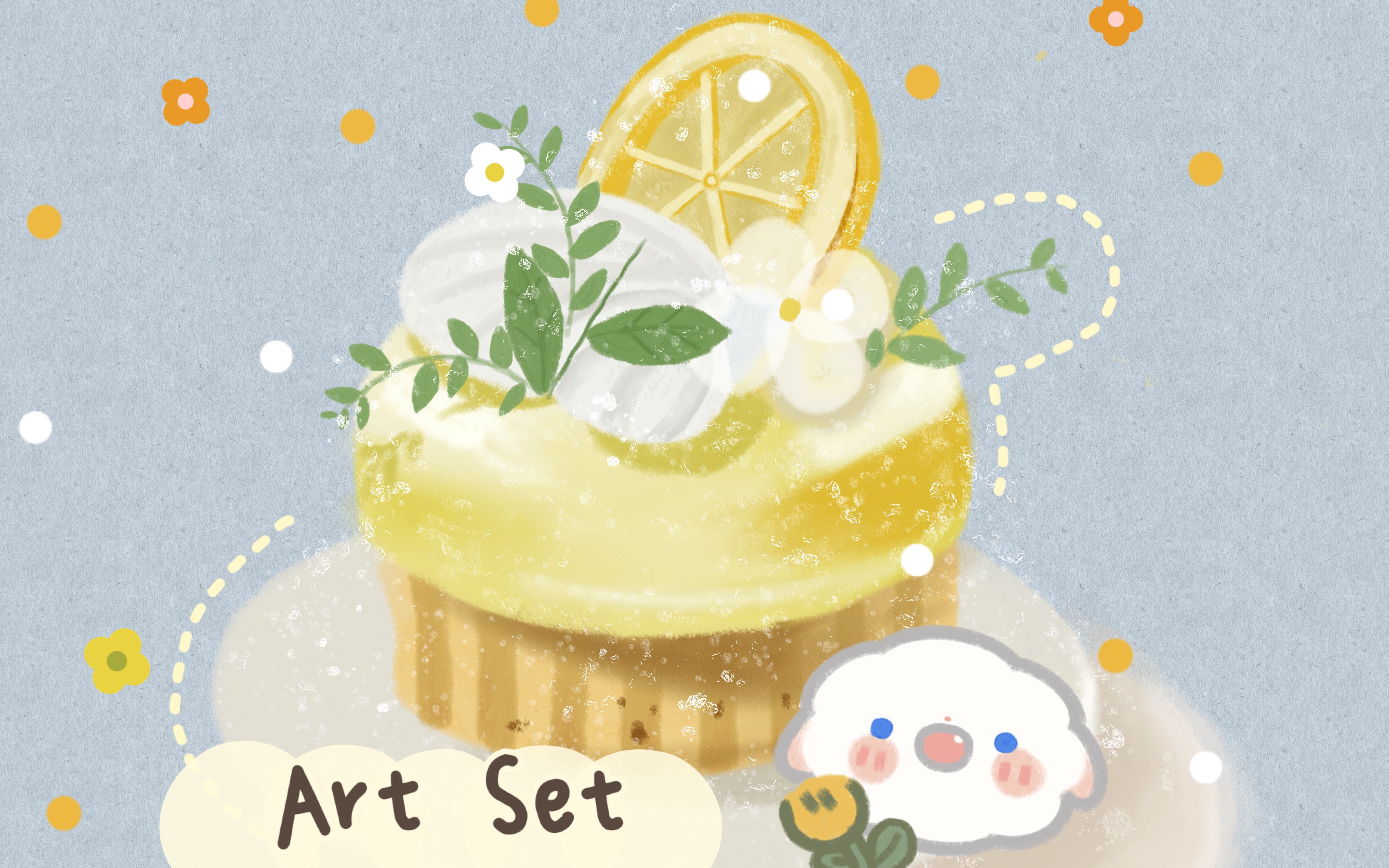 ipad画画no10柠檬玛芬