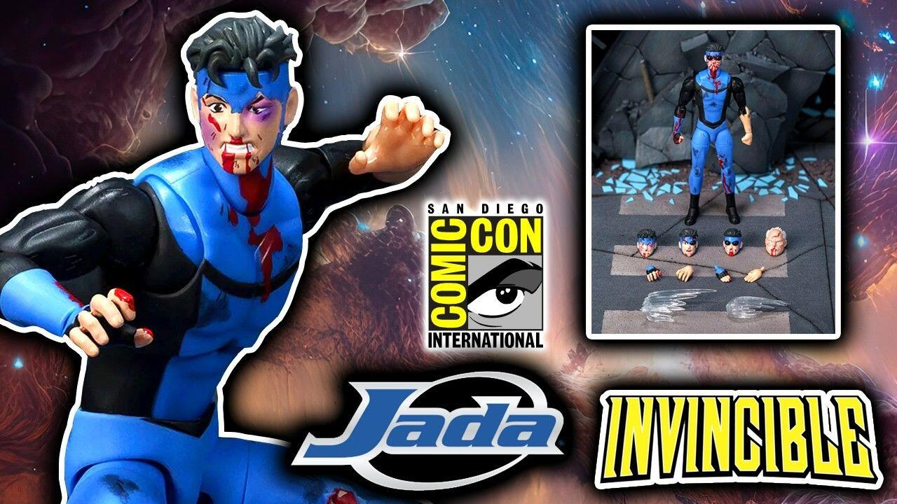 JADA TOYS INVINCIBLE ANNOUNCES BATTLE DAMAGED INVINCIBLE_哔哩哔哩_