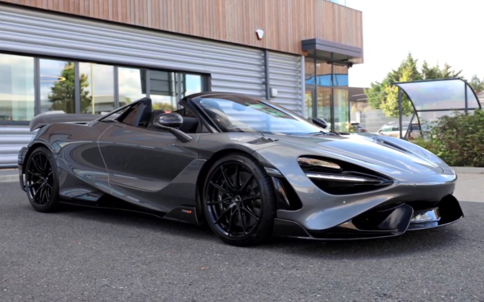 2022 mclaren 765lt spider - mso bespoke kilo grey - walkaround