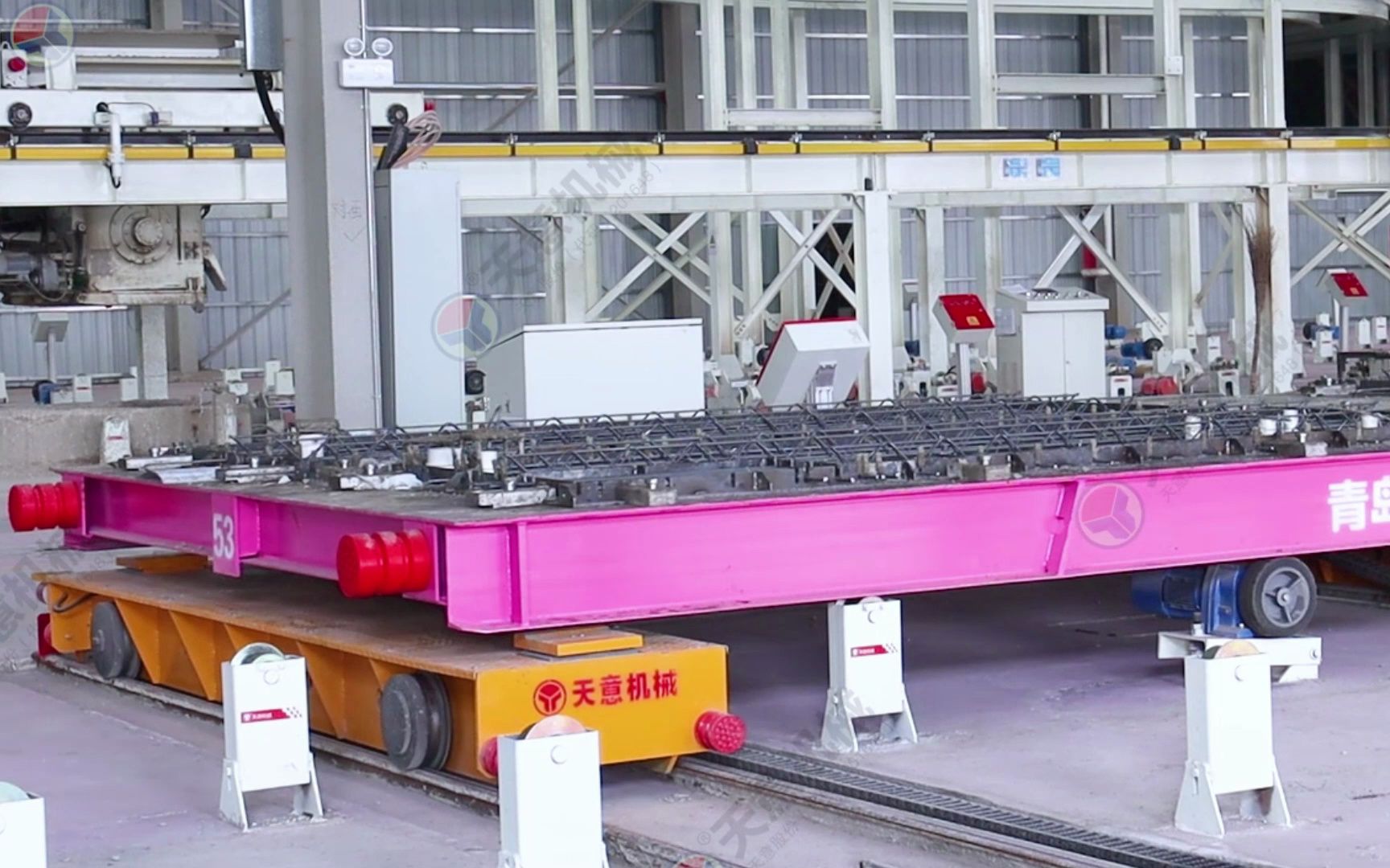 pc模台 天意机械pc预制构件生产线 叠合板生产设备