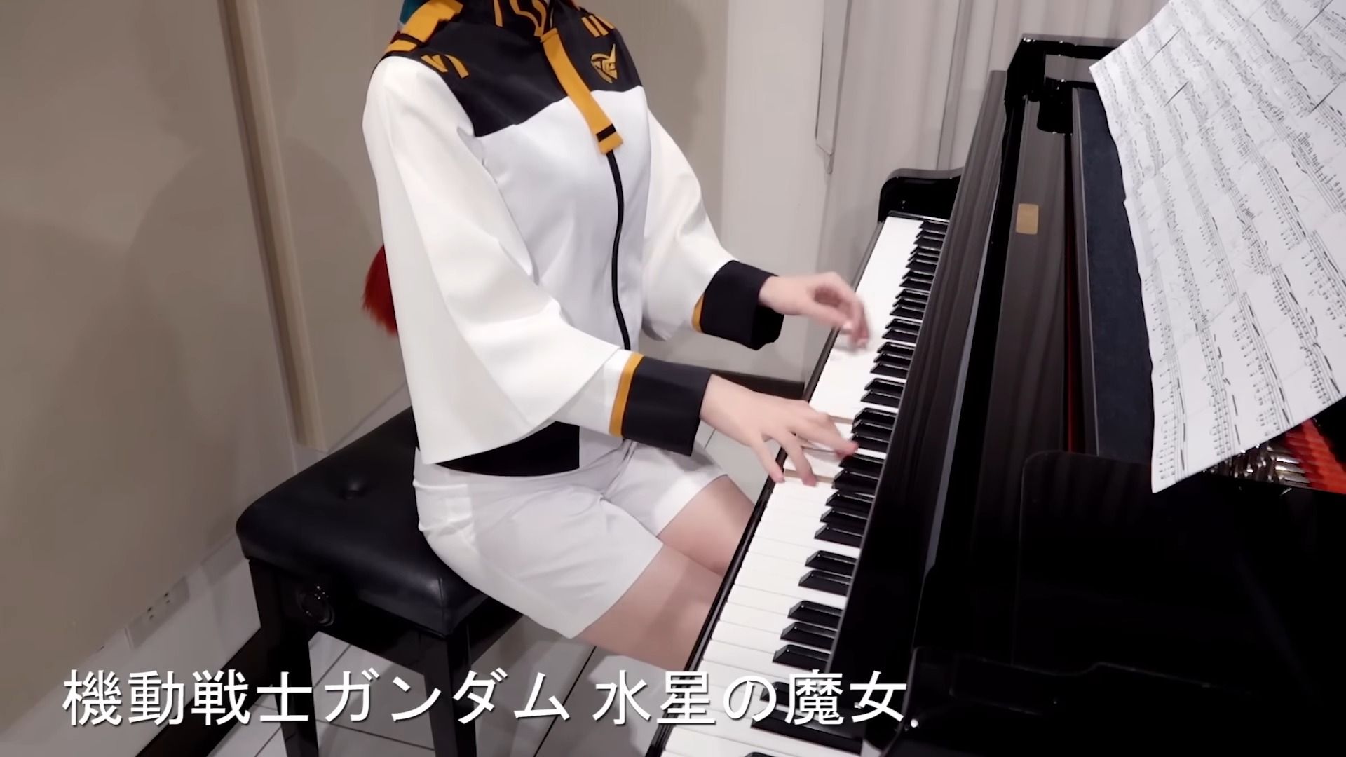 【Pan Piano】 钢琴弹奏 TV动画《机动战士高达 水星的魔女》主题曲 [祝福] (YOASOBI)哔哩哔哩bilibili