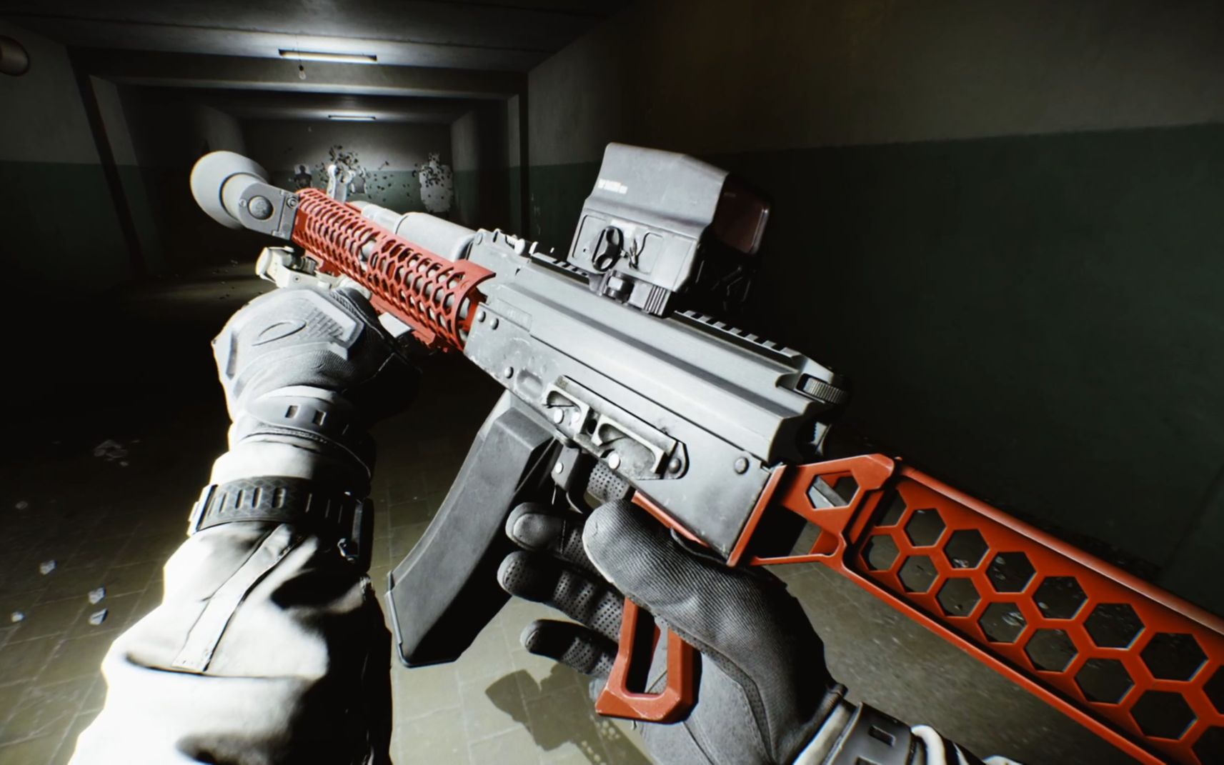 「逃离塔科夫」骚红ak-74n 整活大佬的快乐玩具 - escapefromtarkov