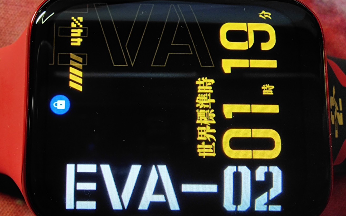 eva定制版oppowatch二号机明日香特供表盘造型全览