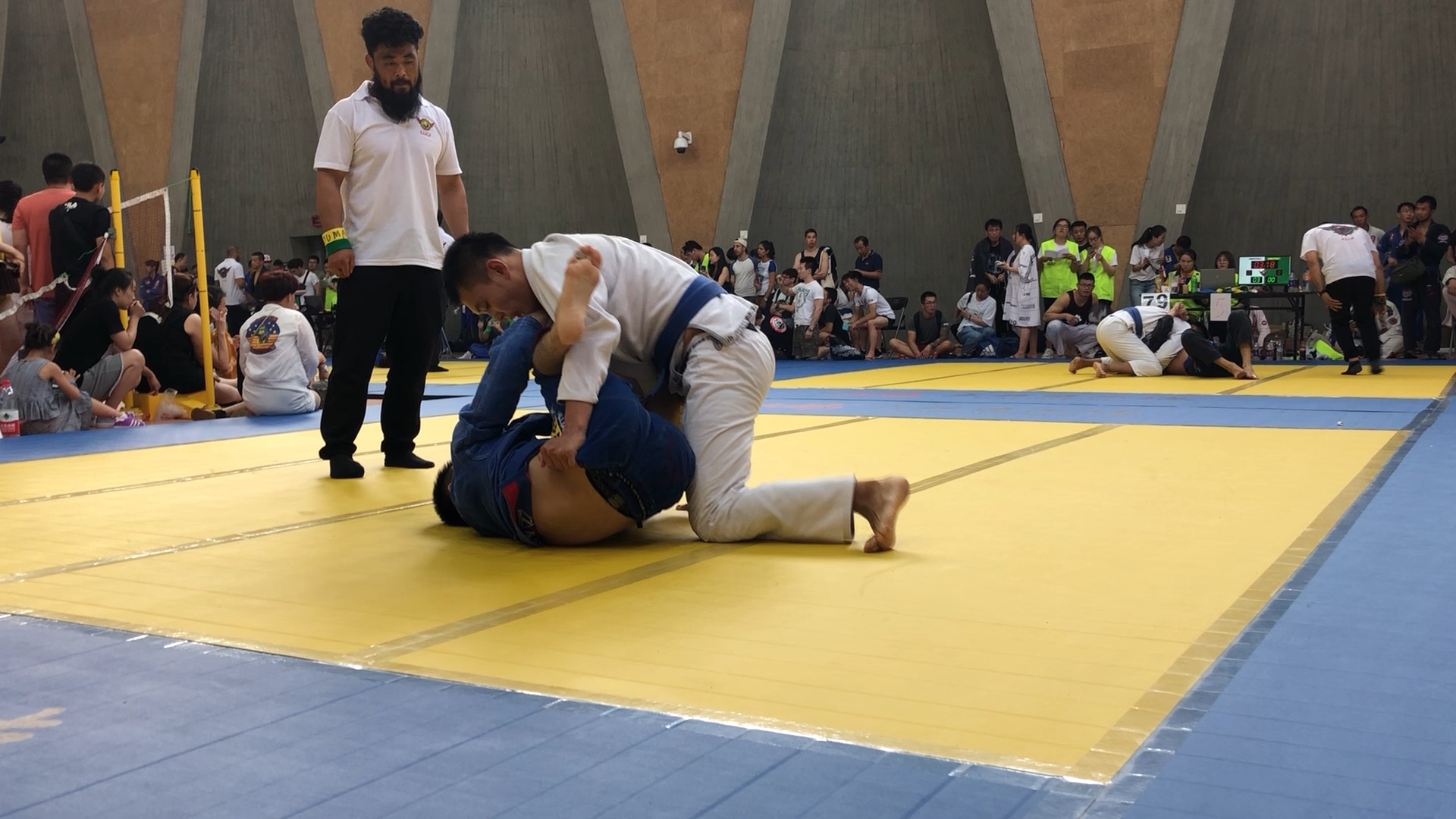 巴西柔术 2018海马杯蓝带无差第一场