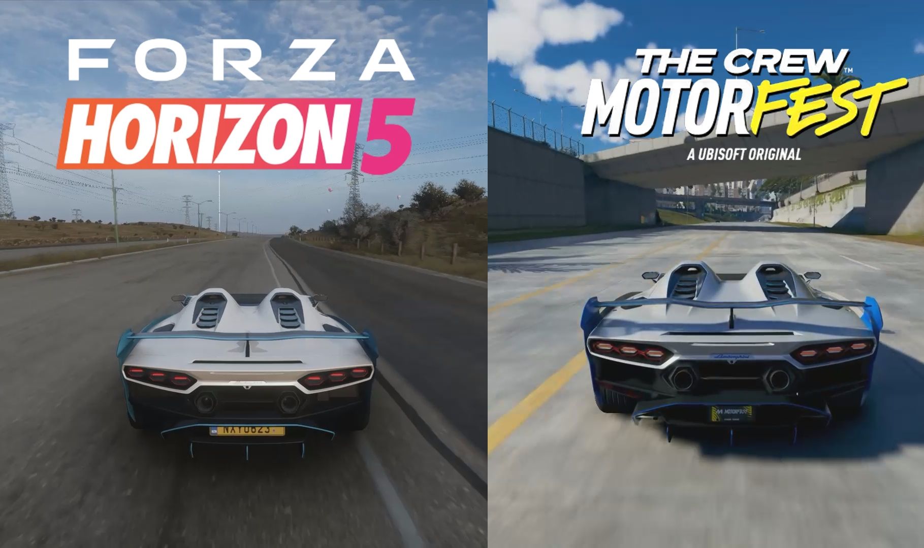 兰博基尼sc20声浪对比 飙酷车神轰鸣盛典 vs 极限竞速地平线5