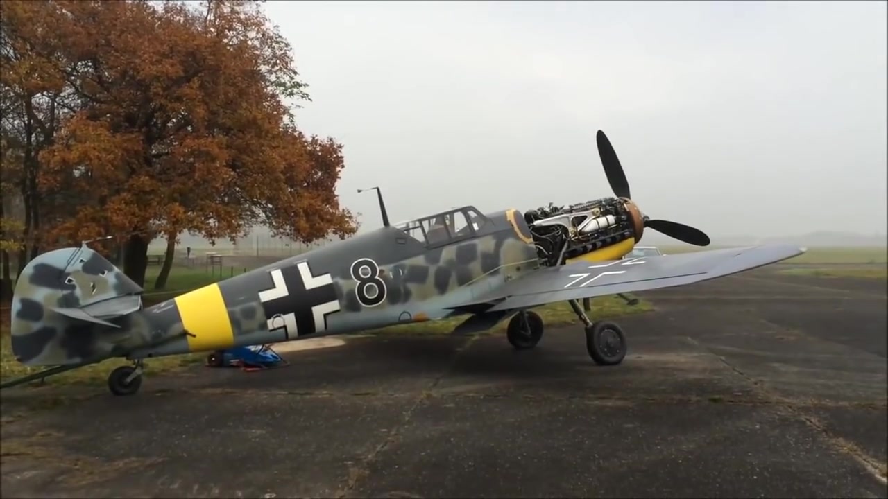 测试bf109g6schwarze8引擎测试
