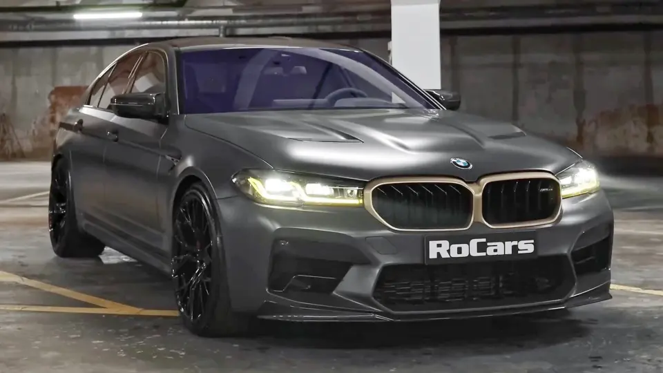 BMW M5 Competition (1200 Hp) - Wild Sedan in details 