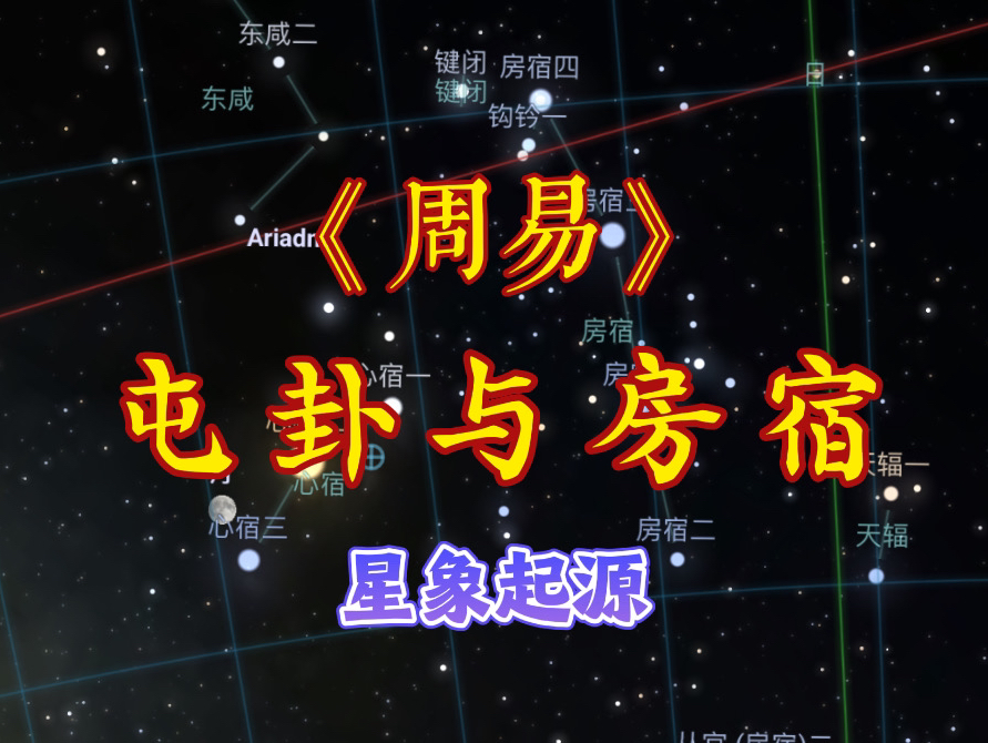 [图]《周易》屯卦与房宿，星象起源｜屯卦的修正与揭秘