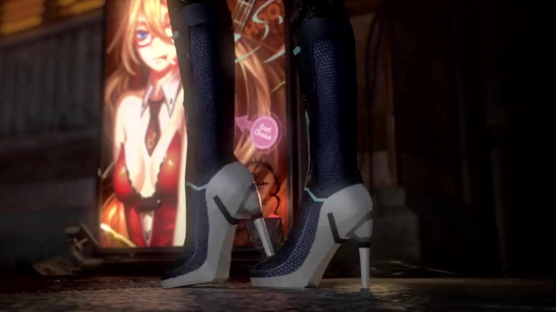 跟越细,就越性感,动漫中女神们的鞋!