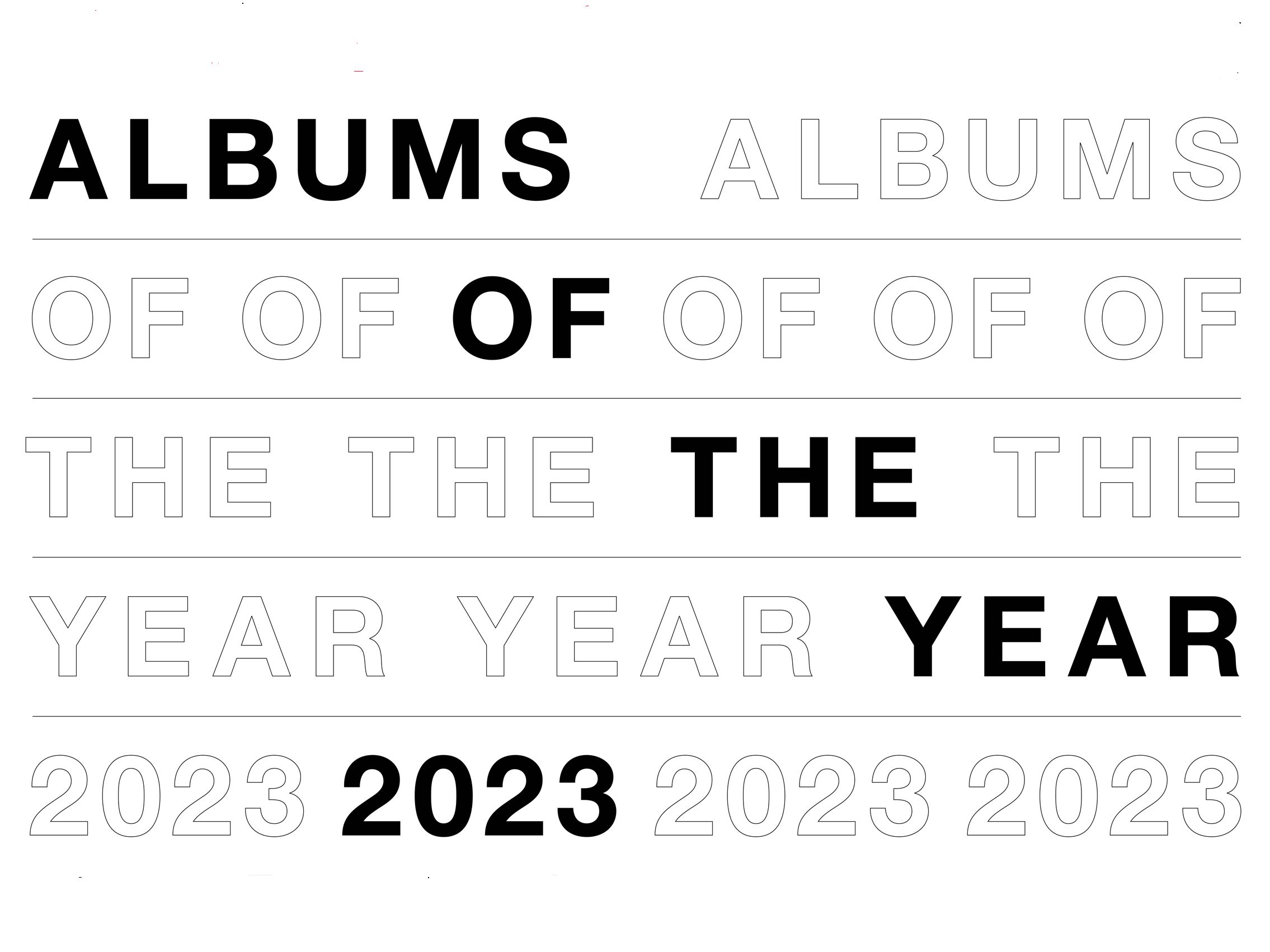 2023年aoty最终专辑年榜top50 年度专辑盘点