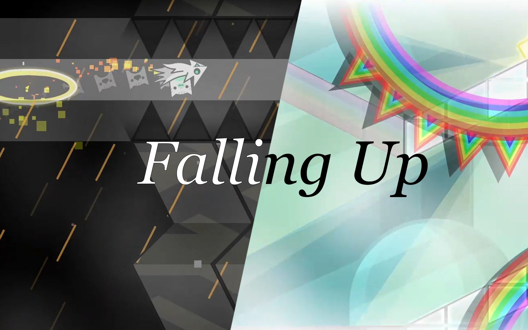 [图]（几何冲刺）最初的梦想——Falling Up by Krmal