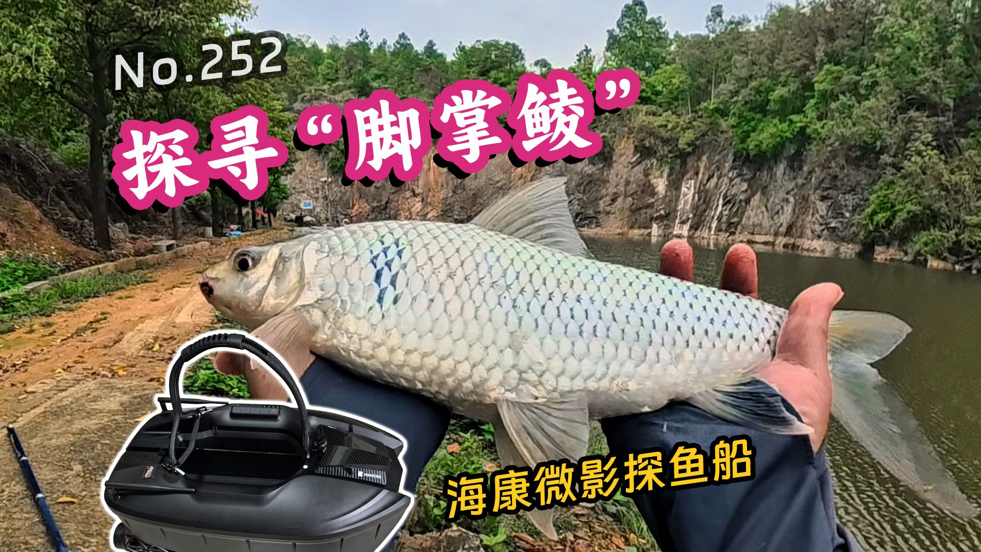 深坑探寻大土鲮，海康微影声呐探鱼船到底有没有用？-酷乐同行-酷乐同行-哔哩哔哩视频