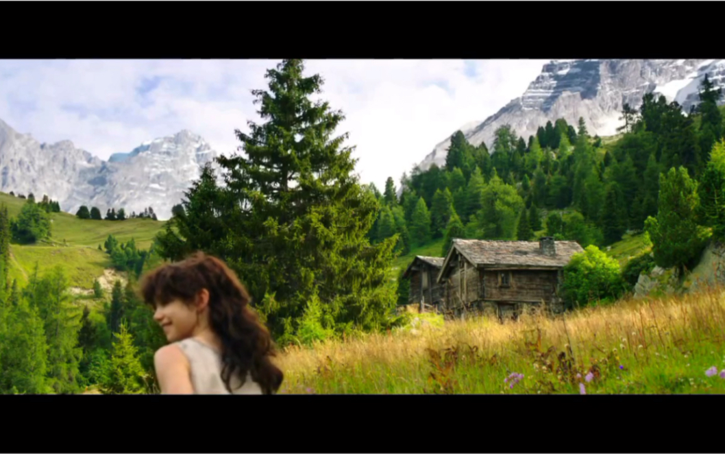 【海蒂和爷爷】这个电影真的把瑞士拍得太美了太治愈了_哔哩哔哩 (゜