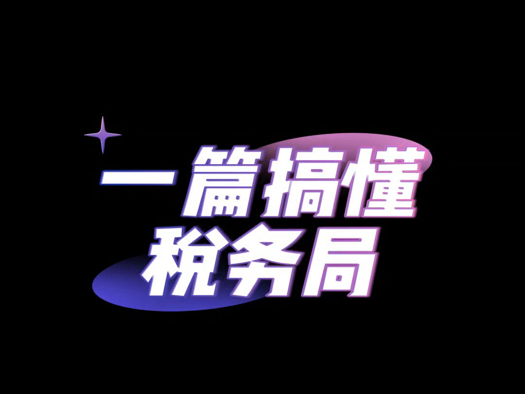 一篇搞懂税务局.哔哩哔哩bilibili