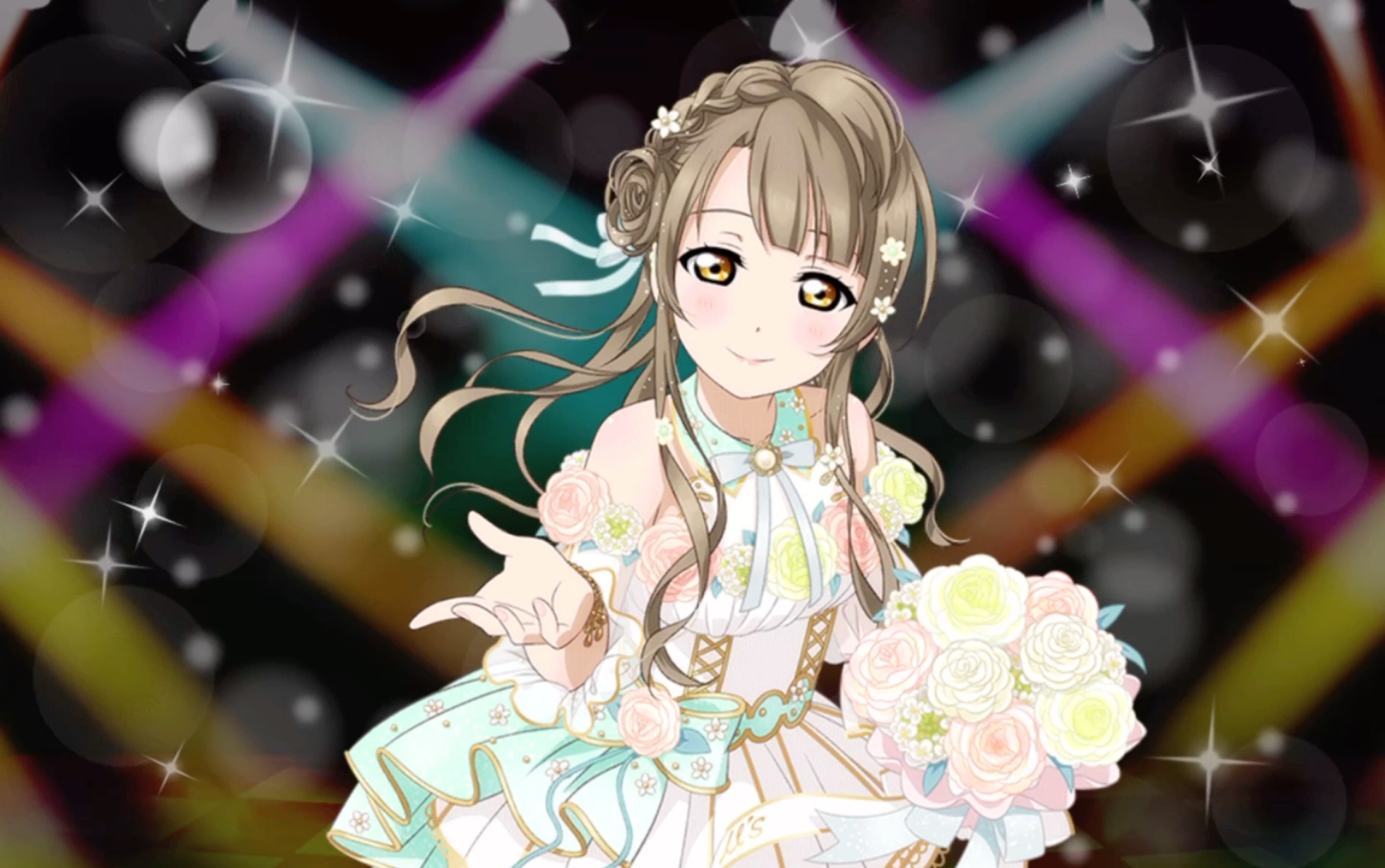 [llsif日美合服抽卡] 1000心花嫁鸟姬