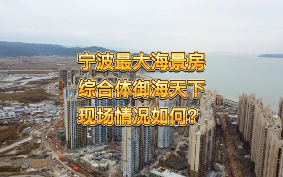 宁波最大的海景房综合体御海天下,据说10月份交付的现在如何?哔哩哔哩bilibili